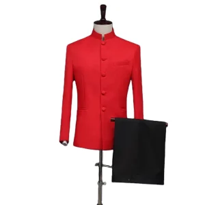 Stage Chinese Style Chorus Performance Costume Host Performance Dress