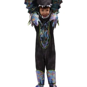 Stage Performance Party Children’s Halloween Ancient Double Spine Dragon Cosplay Costume