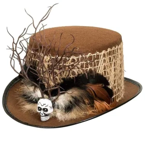 Steampunk Miracle Healer Costume With Headgear and Festive Hat