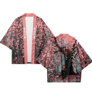 Summer Casual Cool Streetwear 3D Printing Anime Kimono Cosplay