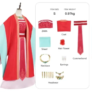 The Whispering of the Pharmacy Girl Jade Leaf Princess Cosplay Costume Stage Performance Costume