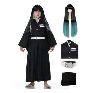 Tokitou Muichirou Cosplay Costume Uniform Kimono Suit Full Set