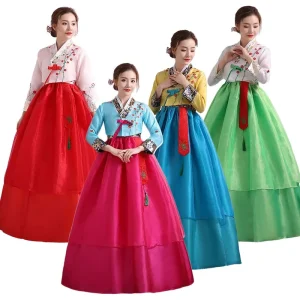 Top Quality Ancient Korean Hanbok Woman Korean Traditional Dress TRAD 002