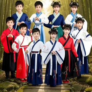 Traditional Chinese Children’s Hanfu Tang Cosplay Costume
