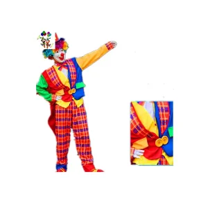 Unisex Adult Clown Cosplay Party Costume HPC-3169