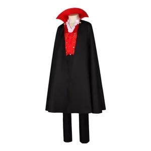 Unisex Adult Dracula Vampire Costume Halloween Renaissance Medieval Clothing