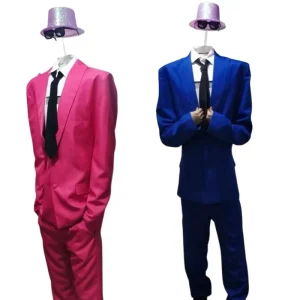 Unisex Stage Prop Clothing Show Costume Ballroom Performance Nightclub Dance Dress Adult Special Suit