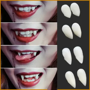 Vampire Fangs False Teeth Zombie Costume Props