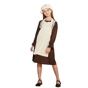 Victorian Maid Costume for Girls and Kids Carnival Party Cosplay Outfit