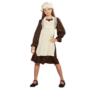 Victorian Maid Outfit Halloween Children’s Cosplay Costume
