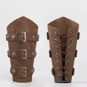 Viking-Style Medieval Knight Wrist Guard Cosplay Costume Prop