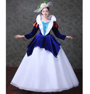 Vintage Royal Court Medieval Renaissance Victorian Ball Gown Dress