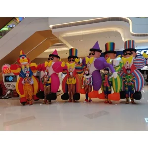 Walking Inflatable Clown Puppet Costume for Parade Circus Performance