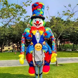 Walking Inflatable Costumes Inflatable Clown Puppets Custom Advertising Inflatables For Events And Circus Performances