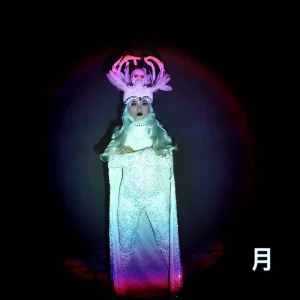 White Monster Queen Cosplay Jumpsuit for Women Club Stage Dance Wear