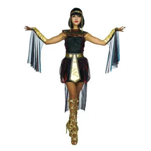 Wholesales Elegant Ancient National Style Costume Halloween Party Native Queen Costume for Women