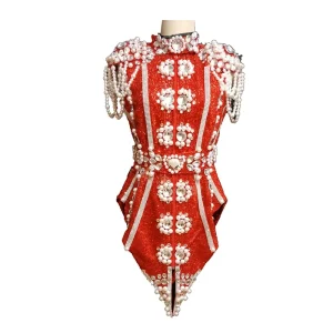 Women Stage Outfit Rave Clothes Jazz Dancer Performance Wear Jacket Nightclub Bar Female Singer Dance Costumes