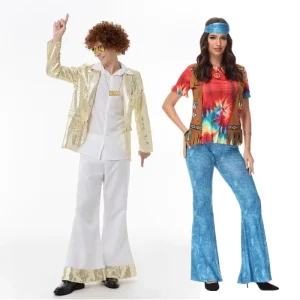 Women’s 1970s and 1980s Disco Dance Costume