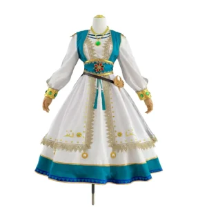 Women’s Anime Game Character Cosplay Costume, Polyester