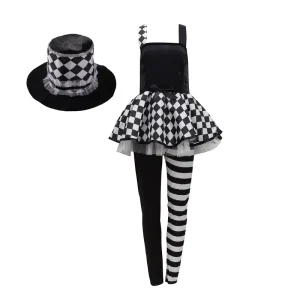 Women’s Carnival Halloween Circus Clown Costume