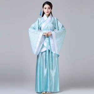 Women’s Chinese Dance Costume Ancient Cosplay Stage Dress Traditional Clothing