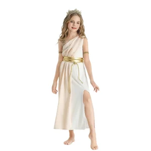 Women’s Cleopatra Queen and Athena Greek Goddess Costume Dress