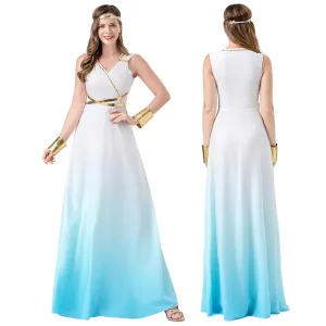 Women’s Greek Goddess Polyester Costume Dress