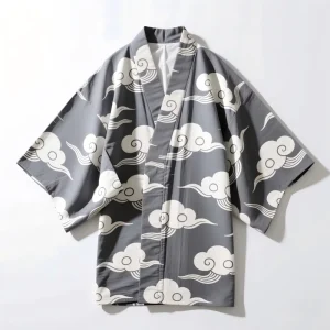 Women’s Japanese Kimono Cosplay Costume Anime Character Uniform HAPPI