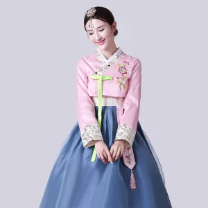 Women’s Korean Hanbok Dress Traditional Stage Dance Wedding Costume