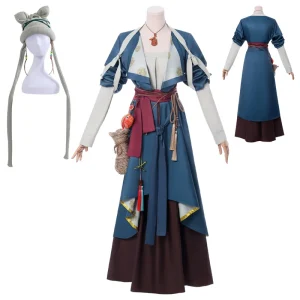 Women’s Polyester Hanfu Cosplay Costume Set