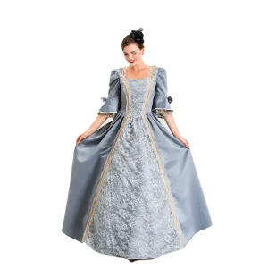 Women’s Retro Gown Halloween Carnival Cosplay Costume