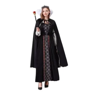 Women’s Royal Vampire Dress Halloween Gothic Vampiress Cosplay Costume Party Outfits