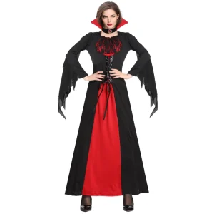 Women’s Witch Vampire Cosplay Costume Gothic Vampire Dress