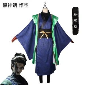 Wukong Fourth Sister Spider Hanfu Costume for Women Yaoguai Chief Cosplay Costume