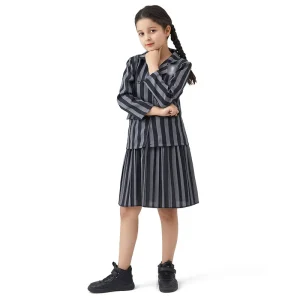 XJ Halloween Costume Anime Character Play Retro Style Elegant Lady Children’s Stage Performance