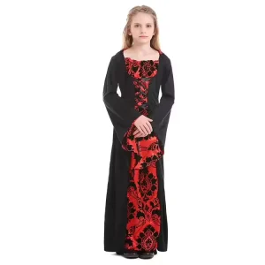 Zombie Medieval Queen Vampire Costume